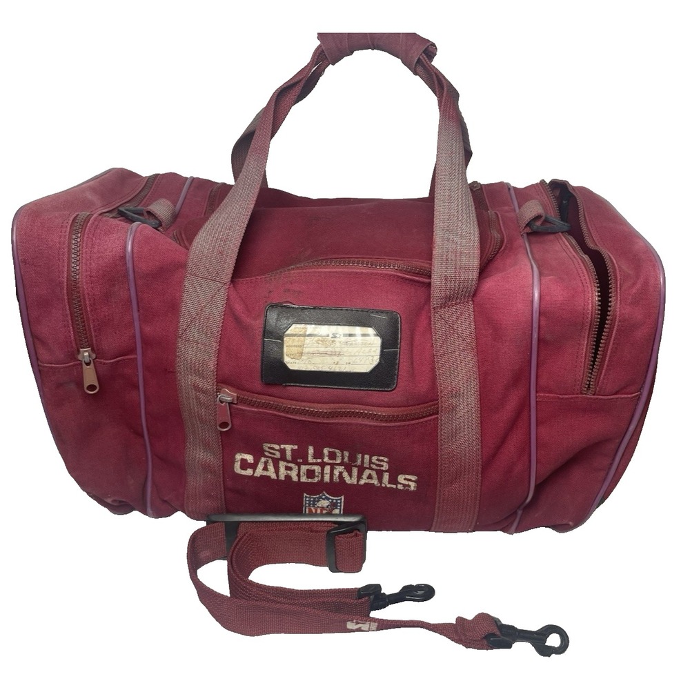Vintage NFL St.‎ Louis Football Cardinals Canvas Starter Duffel Travel Bag